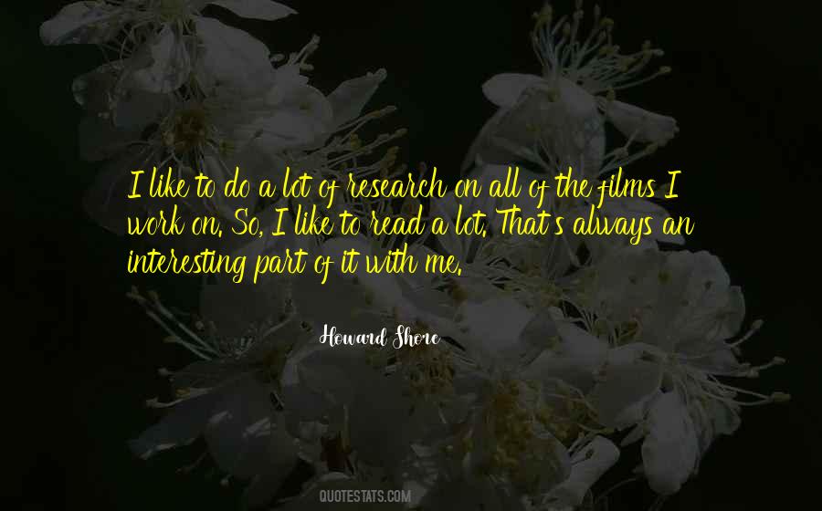 Howard Shore Quotes #414336