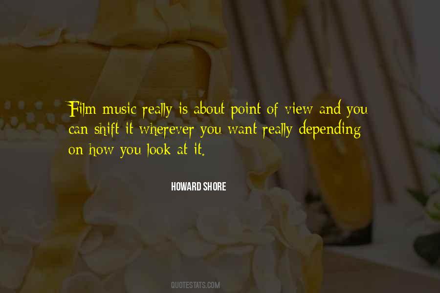 Howard Shore Quotes #473840