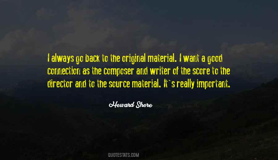 Howard Shore Quotes #703782