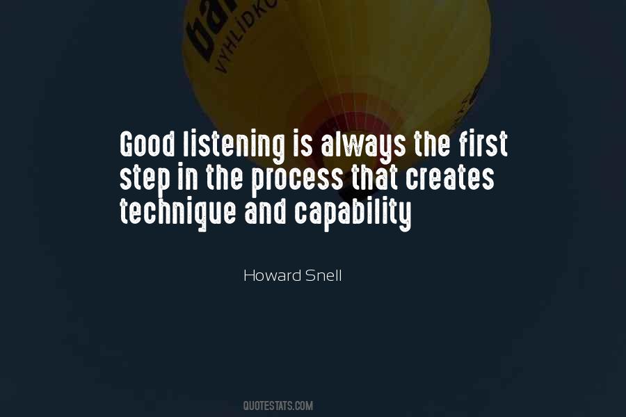 Howard Snell Quotes #1157530