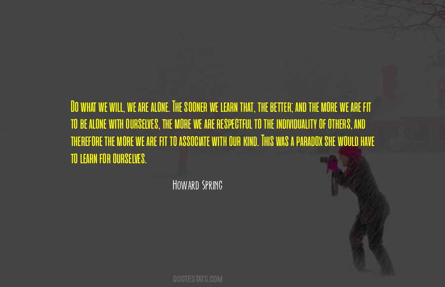 Howard Spring Quotes #1305604