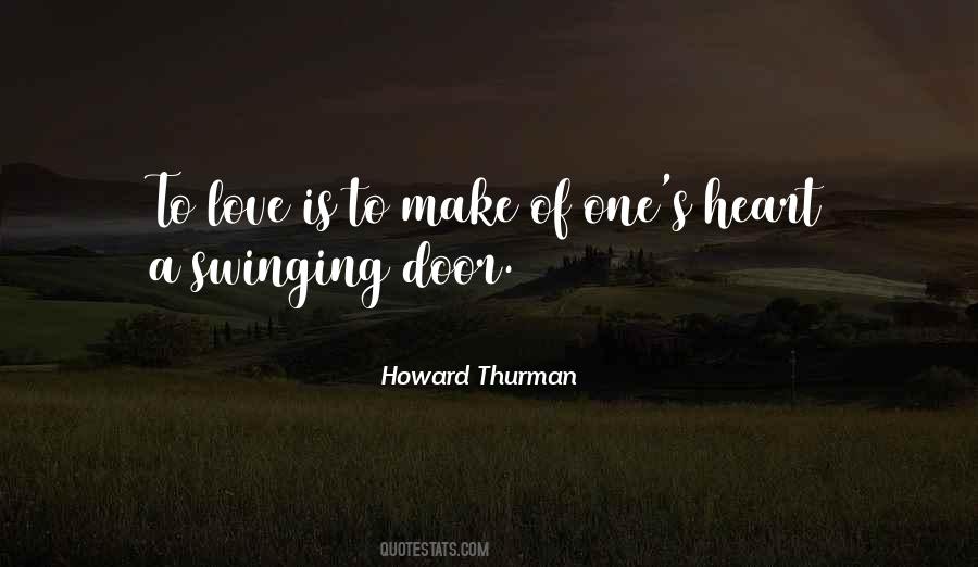 Howard Thurman Quotes #1595236