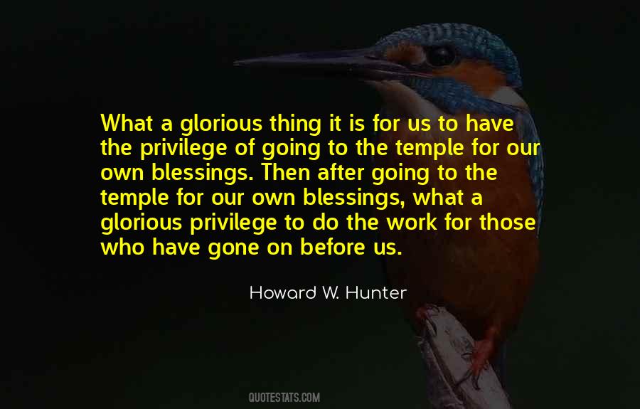 Howard W. Hunter Quotes #1186648