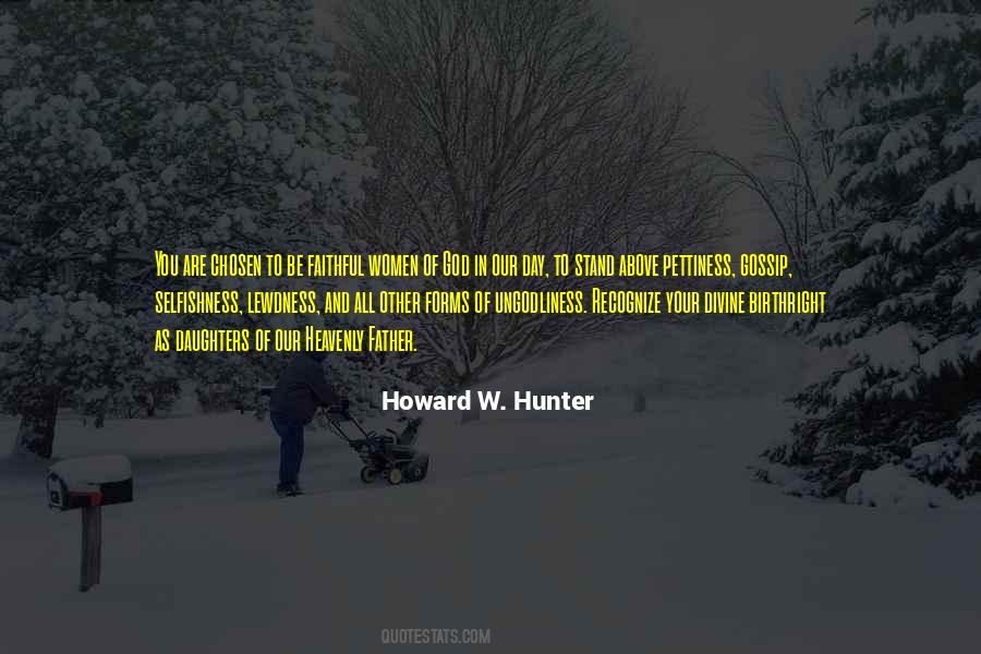 Howard W. Hunter Quotes #126868