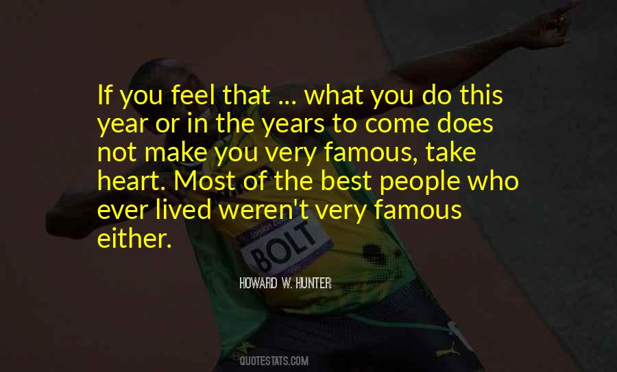 Howard W. Hunter Quotes #621482