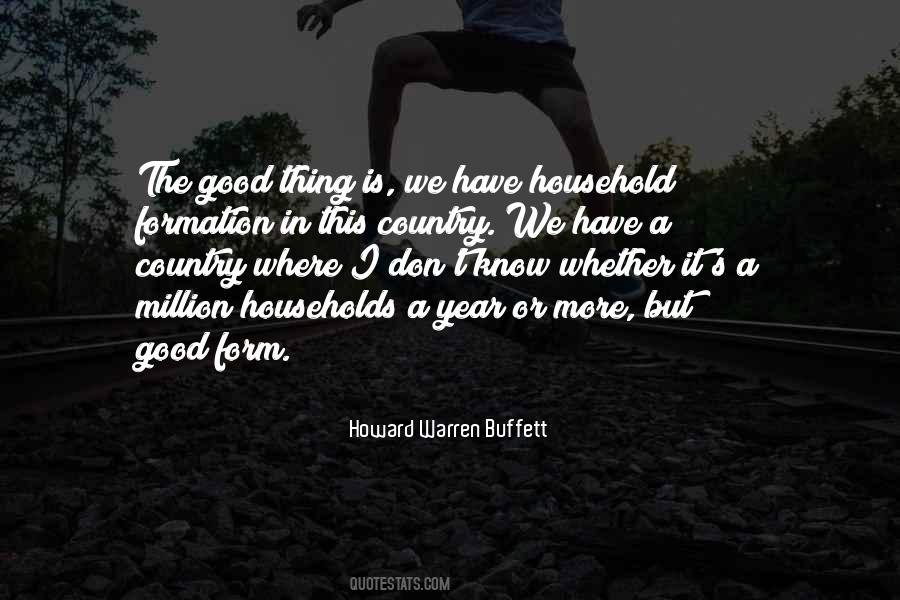 Howard Warren Buffett Quotes #1435538