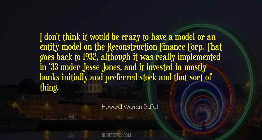 Howard Warren Buffett Quotes #1632649