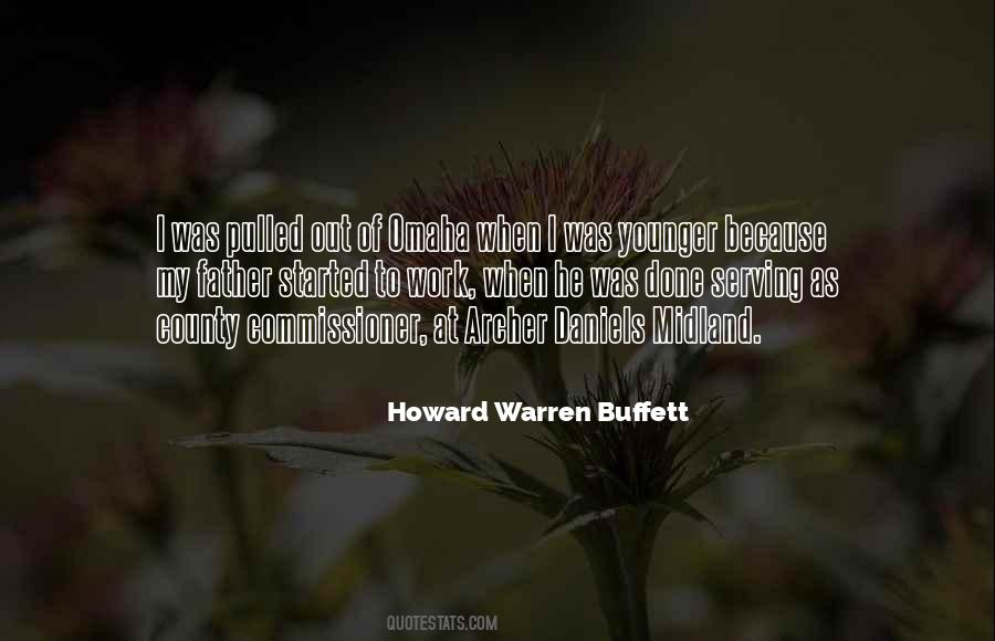 Howard Warren Buffett Quotes #1763630