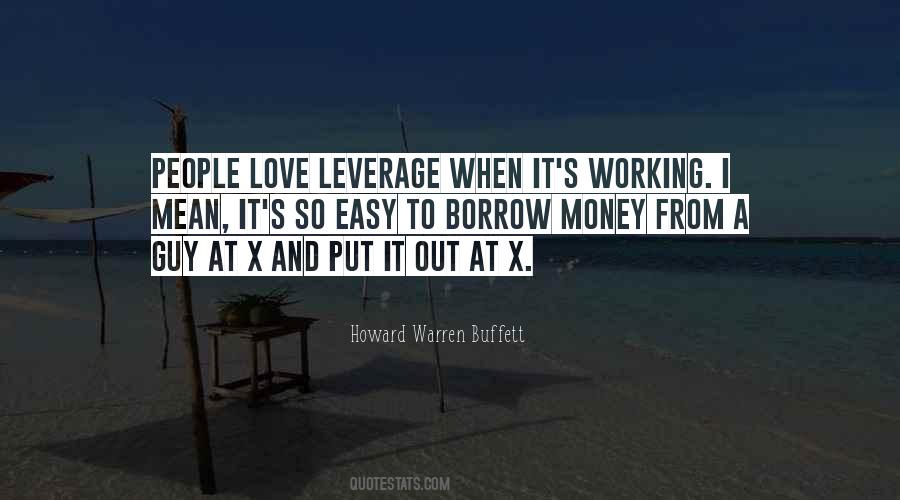 Howard Warren Buffett Quotes #811692