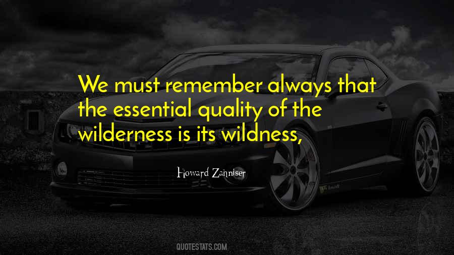 Howard Zahniser Quotes #1106929