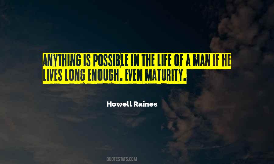 Howell Raines Quotes #1189537