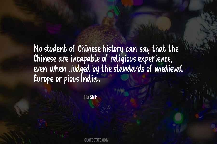 Hu Shih Quotes #184549