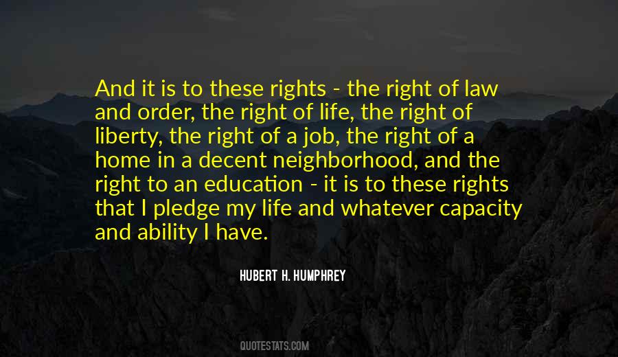 Hubert H. Humphrey Quotes #682151