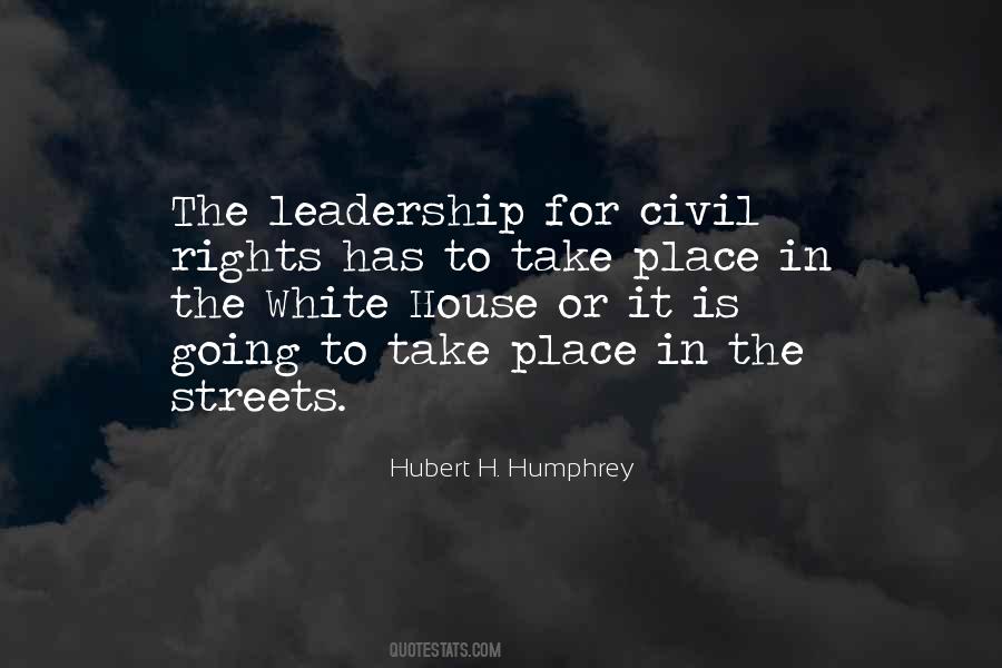 Hubert H. Humphrey Quotes #891222