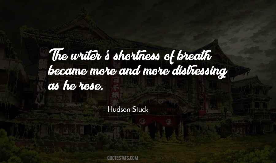 Hudson Stuck Quotes #1297028