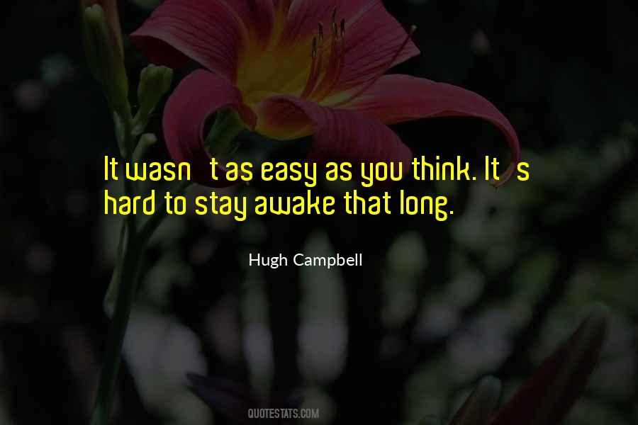 Hugh Campbell Quotes #170320