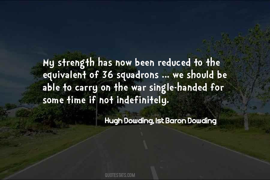 Hugh Dowding, 1st Baron Dowding Quotes #1536177