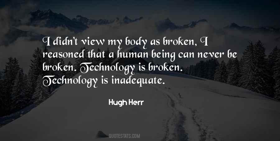 Hugh Herr Quotes #1612250