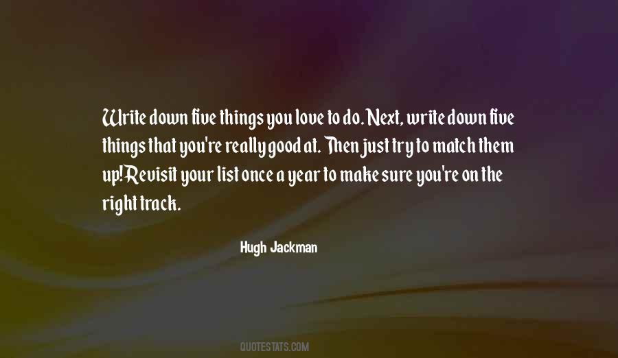 Hugh Jackman Quotes #79876