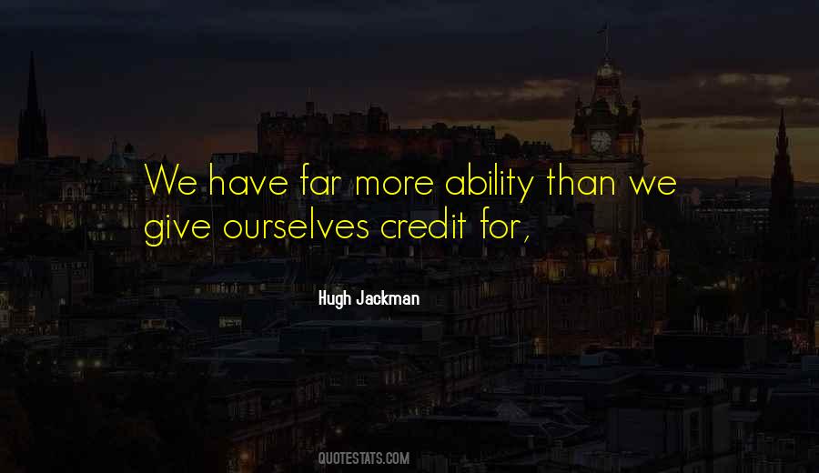 Hugh Jackman Quotes #813171