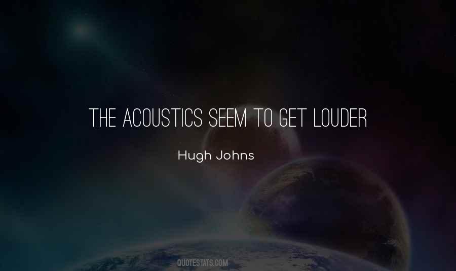 Hugh Johns Quotes #1851169