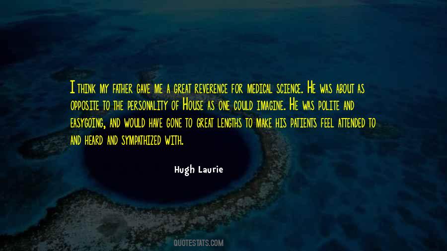 Hugh Laurie Quotes #341623