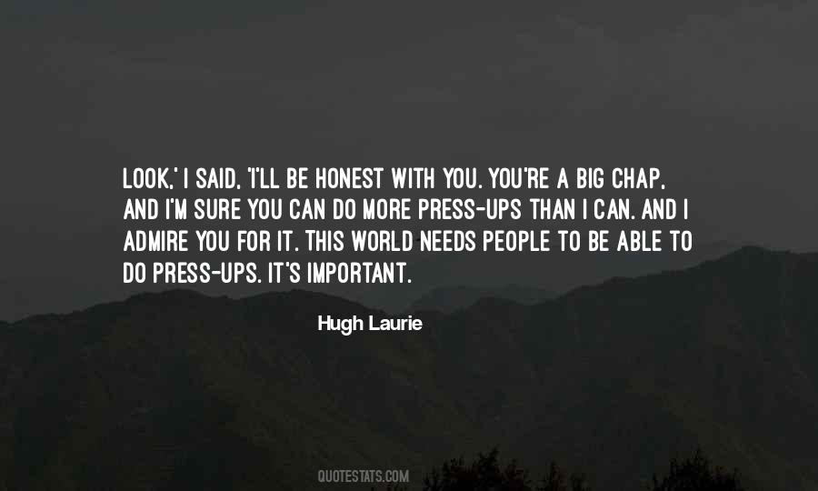 Hugh Laurie Quotes #581052