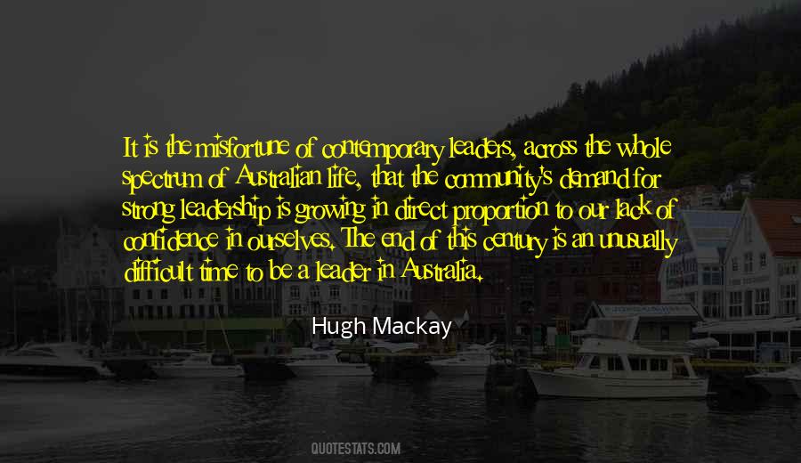 Hugh Mackay Quotes #546854