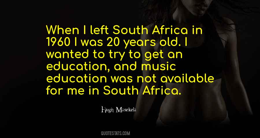 Hugh Masekela Quotes #1446692