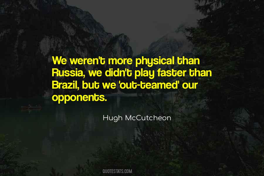 Hugh McCutcheon Quotes #459418