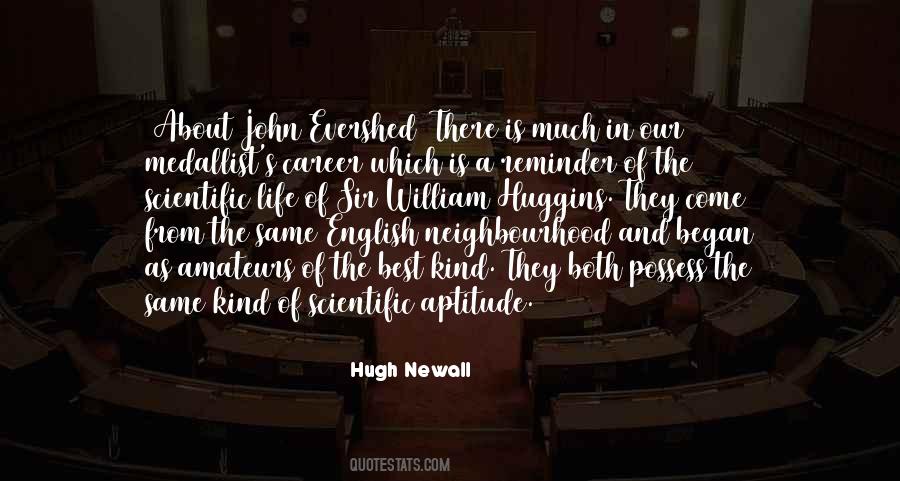 Hugh Newall Quotes #104253