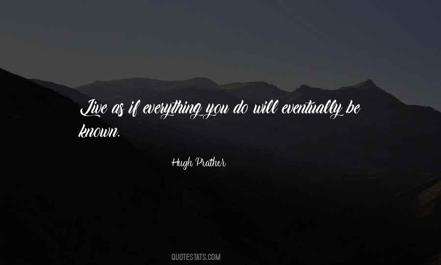 Hugh Prather Quotes #1554364