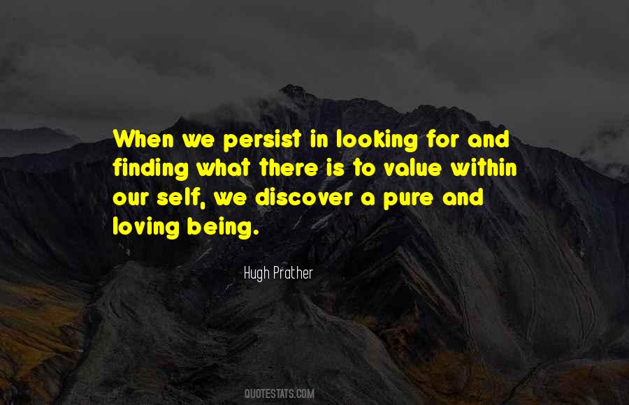 Hugh Prather Quotes #1693625