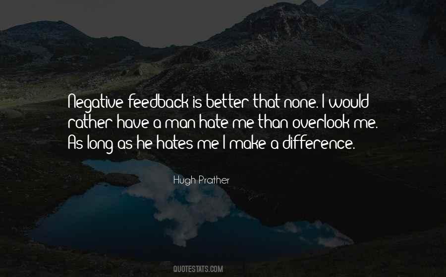 Hugh Prather Quotes #543772