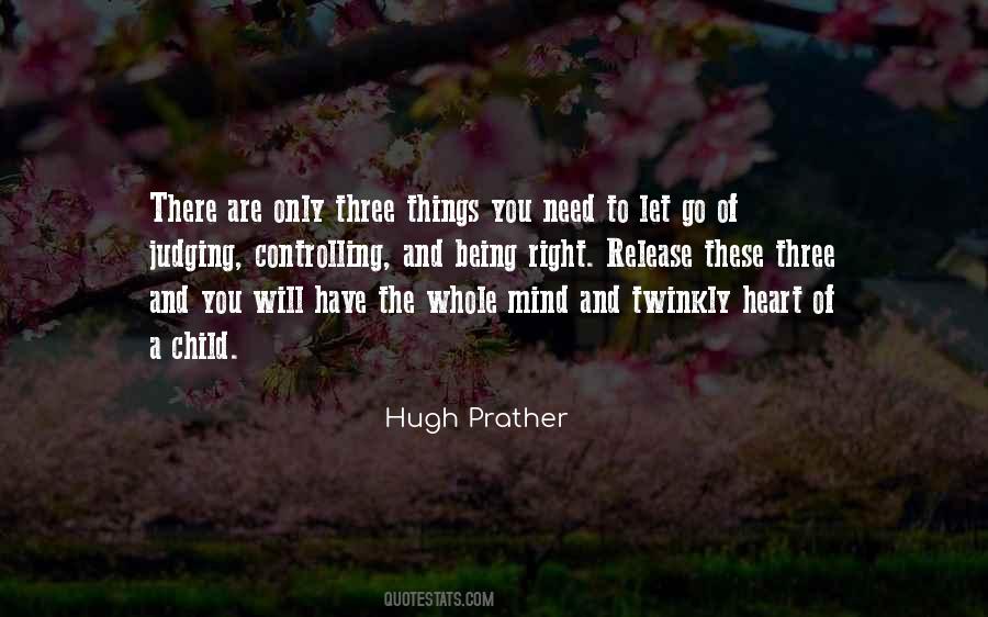 Hugh Prather Quotes #811286