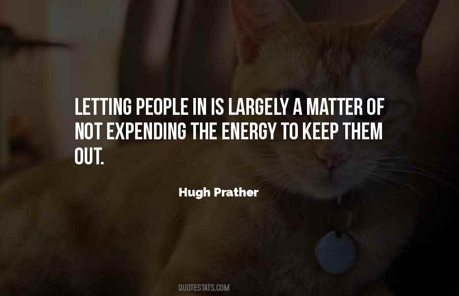 Hugh Prather Quotes #910630