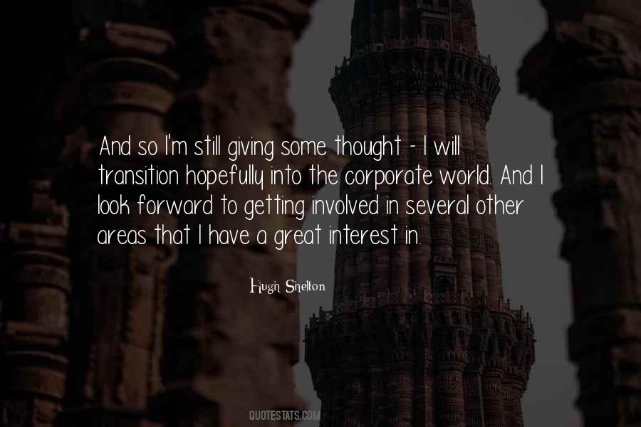 Hugh Shelton Quotes #1807405