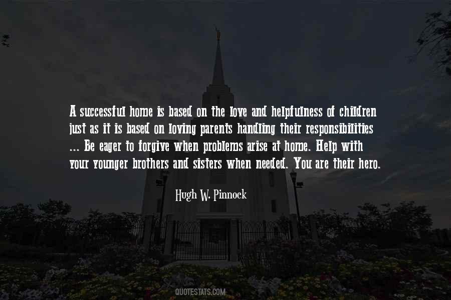Hugh W. Pinnock Quotes #709365