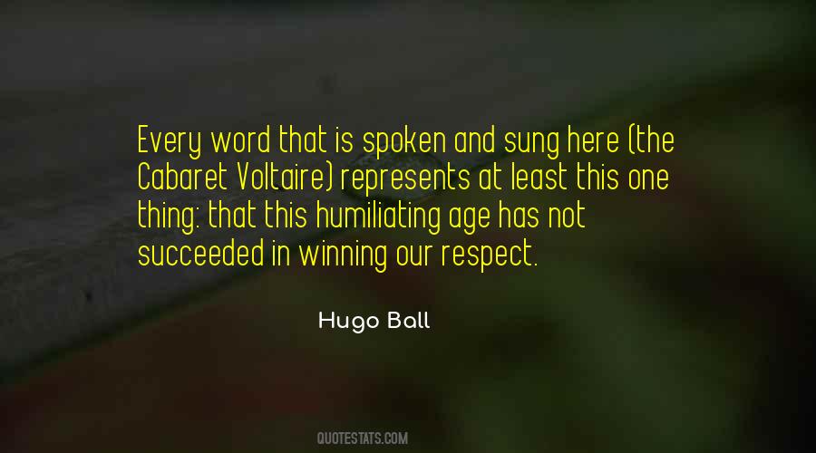 Hugo Ball Quotes #687822