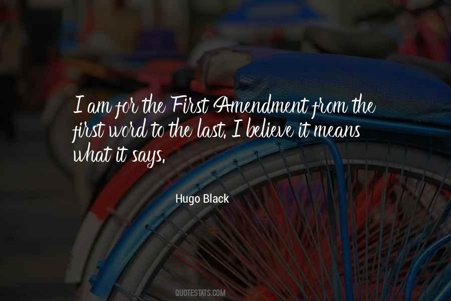 Hugo Black Quotes #1630364