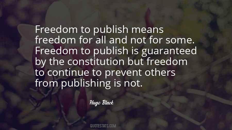 Hugo Black Quotes #1837342