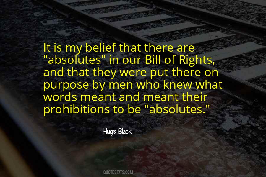 Hugo Black Quotes #968033