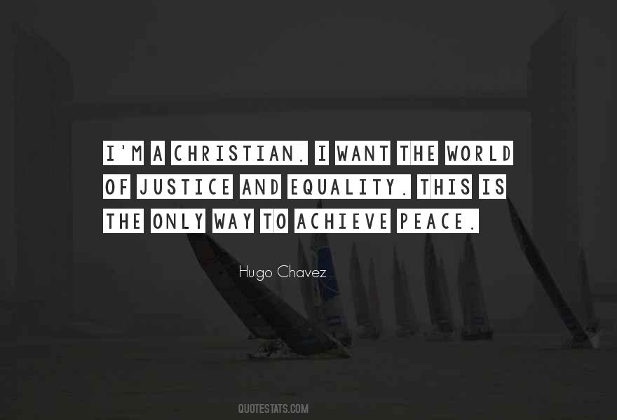 Hugo Chavez Quotes #34971