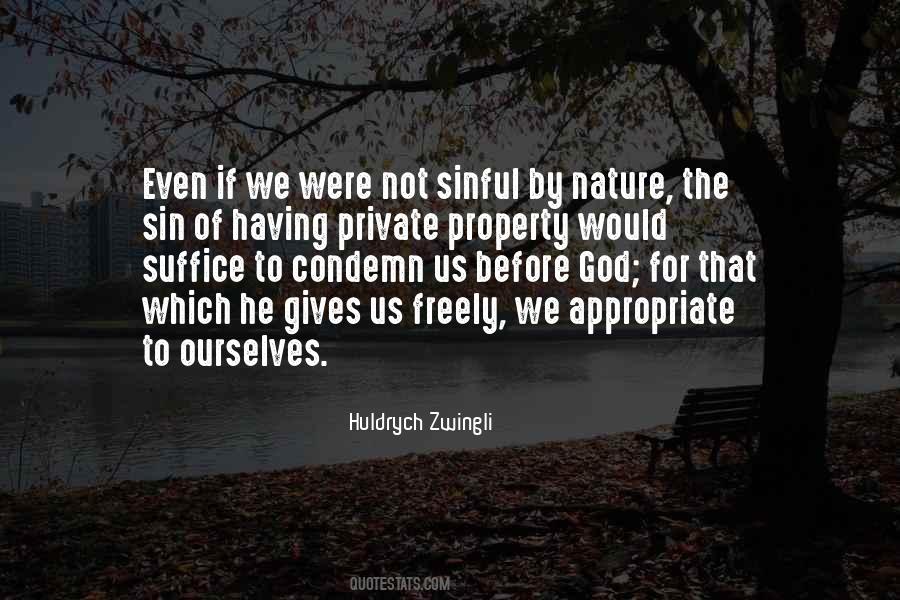 Huldrych Zwingli Quotes #1028655