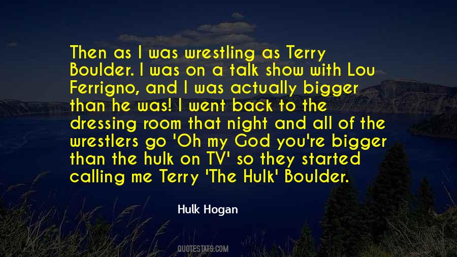 Hulk Hogan Quotes #996771