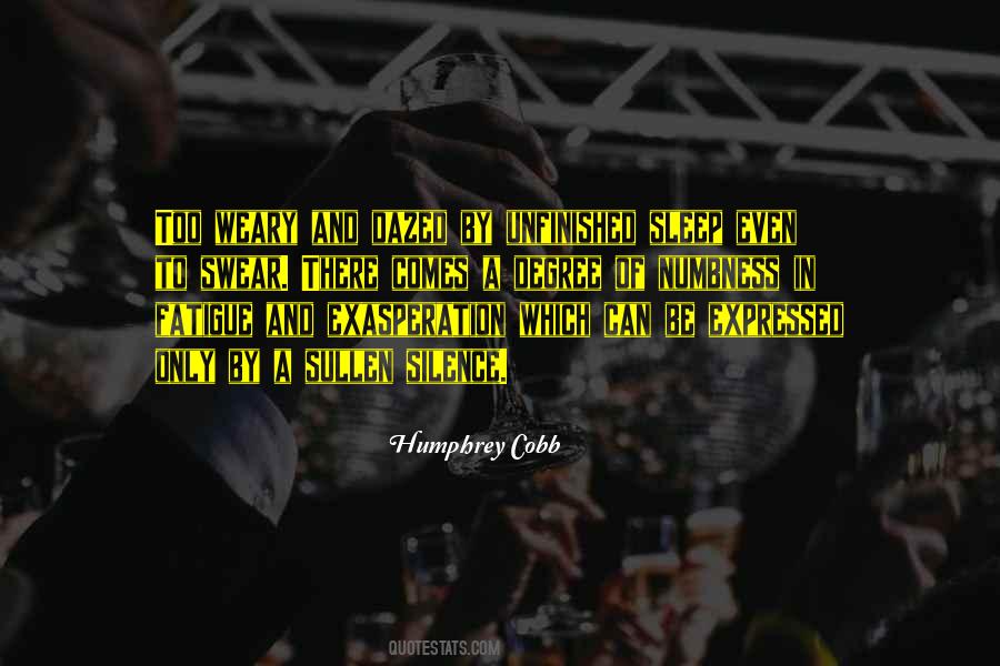 Humphrey Cobb Quotes #801573 Humphrey Cobb Quotes #801573