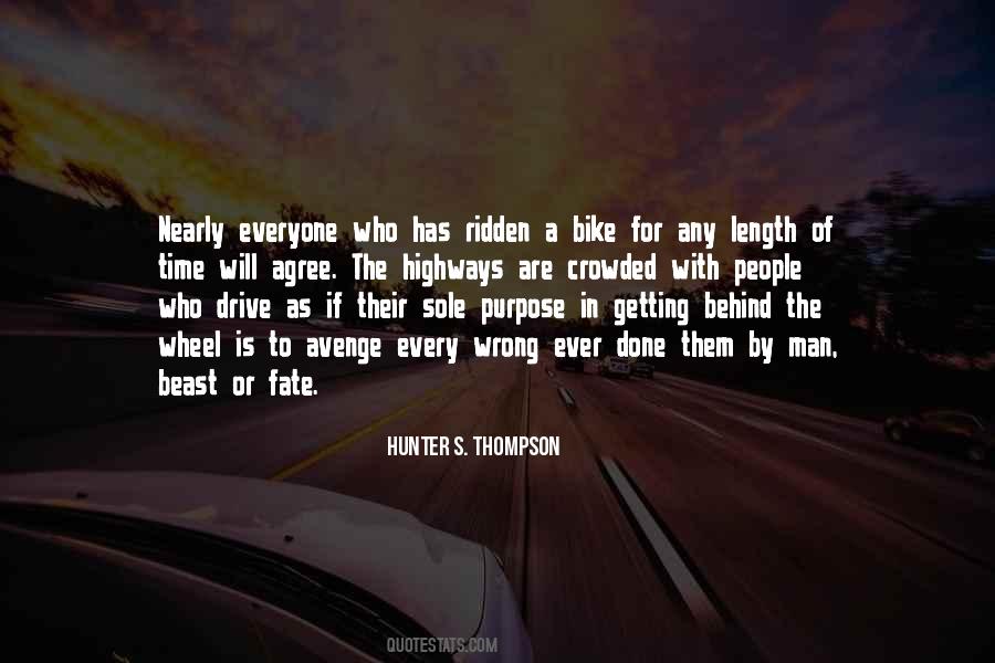 Hunter S. Thompson Quotes #491030