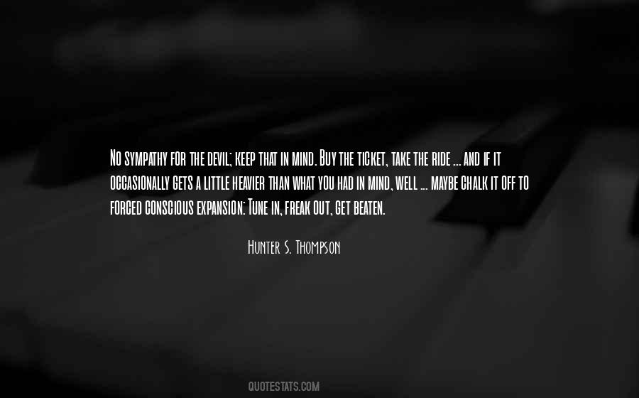 Hunter S. Thompson Quotes #717508