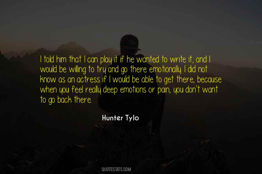 Hunter Tylo Quotes #1803141