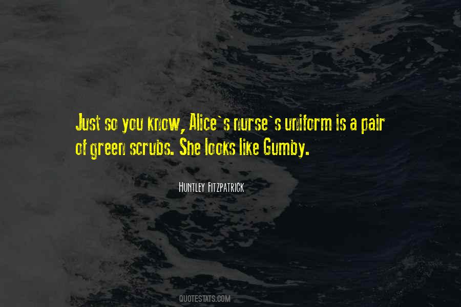 Huntley Fitzpatrick Quotes #1297811